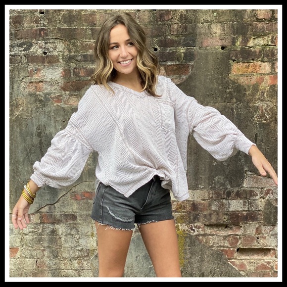 FREE PEOPLE BOHO PULLOVER FLOWY TUNIC TOP A3C - Picture 14 of 16